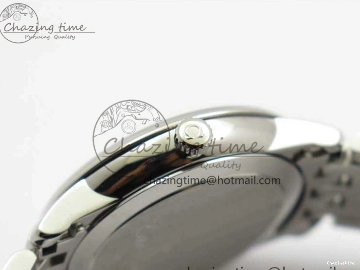 0425 De Ville Prestige Quartz 27.4 mm SS ZF 1:1 Best Edition White Dial on SS Bracelet Jap Quartz Practical 7905